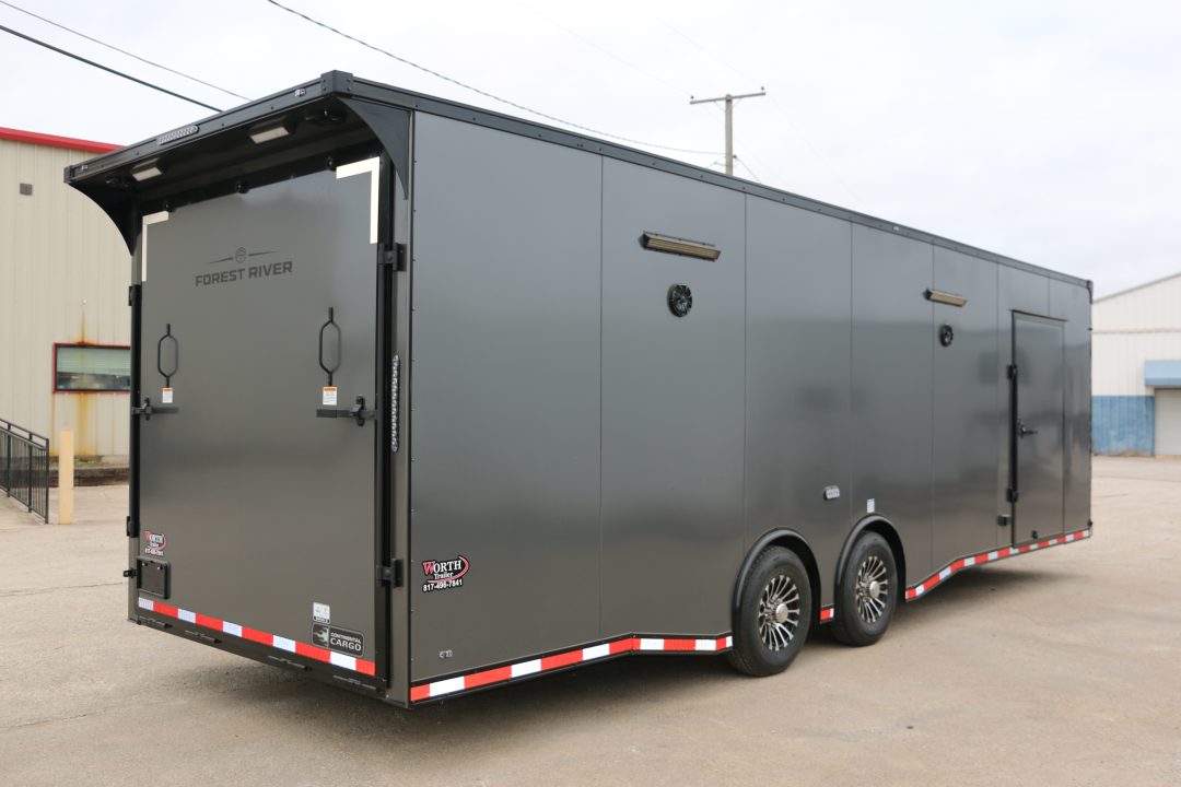 New 2027 Cargo Mate 28' NOS Package Race Trailer