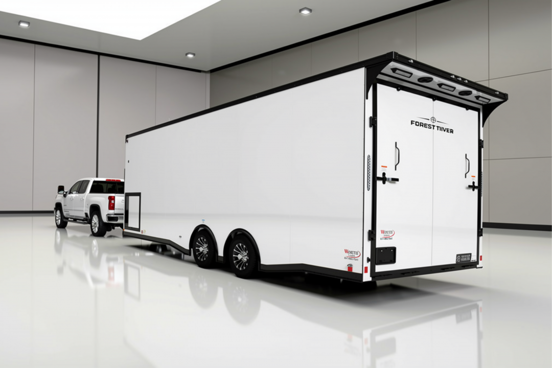 New 2027 Cargo Mate 24' NOS Package Race Trailer