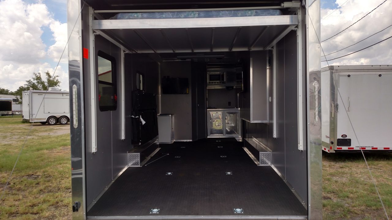 New 2026 Cargo Mate 24ft MOTORCYLE Trailer with LIVING QUARTERS