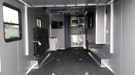 New 2026 Cargo Mate 24ft MOTORCYLE Trailer with LIVING QUARTERS