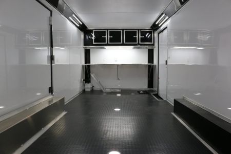 New 24FT W/FULL ESCAPE DOOR RACE TRAILER