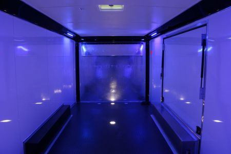 New 24FT W/FULL ESCAPE DOOR RACE TRAILER