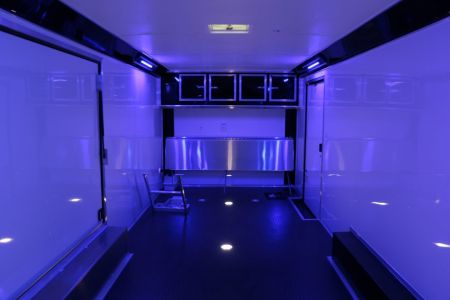 New 24FT W/FULL ESCAPE DOOR RACE TRAILER