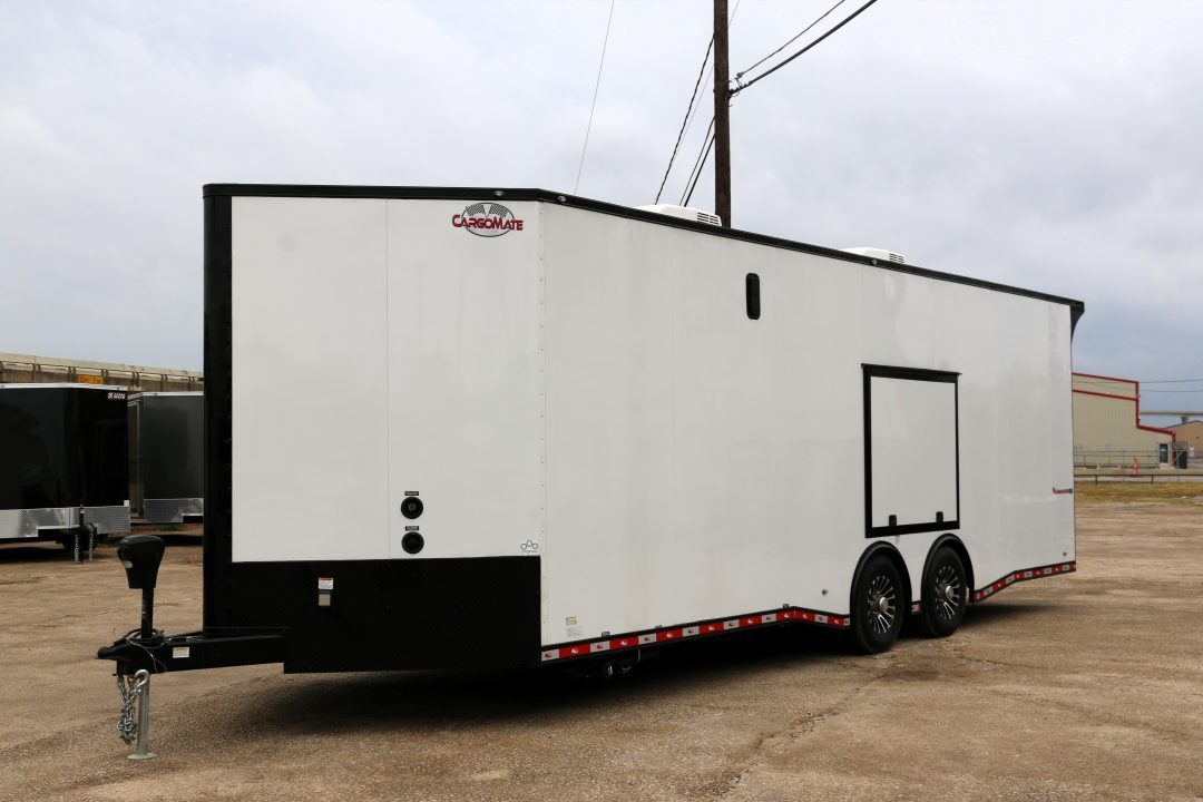 New 2026 Cargo Mate 26FT RACE TRAILER W/ DRIVE OVER RAMPS