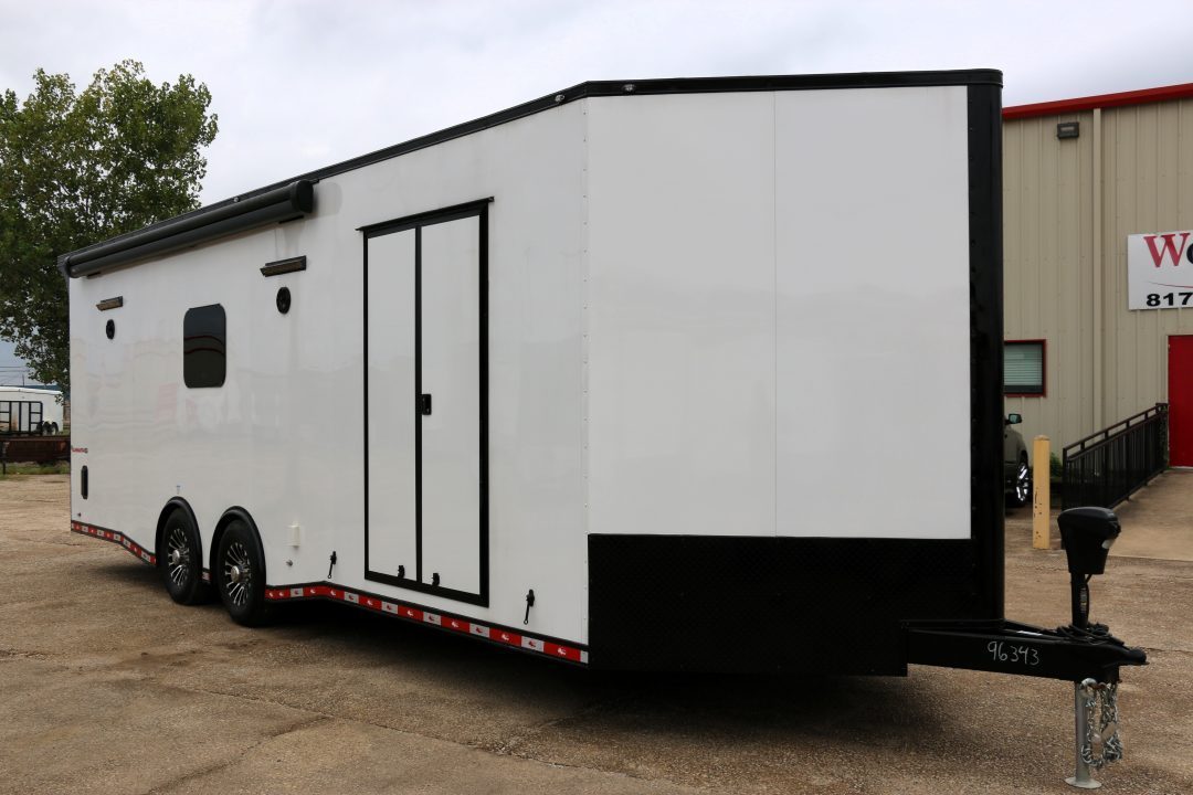 New 2026 Cargo Mate 26FT RACE TRAILER W/ DRIVE OVER RAMPS