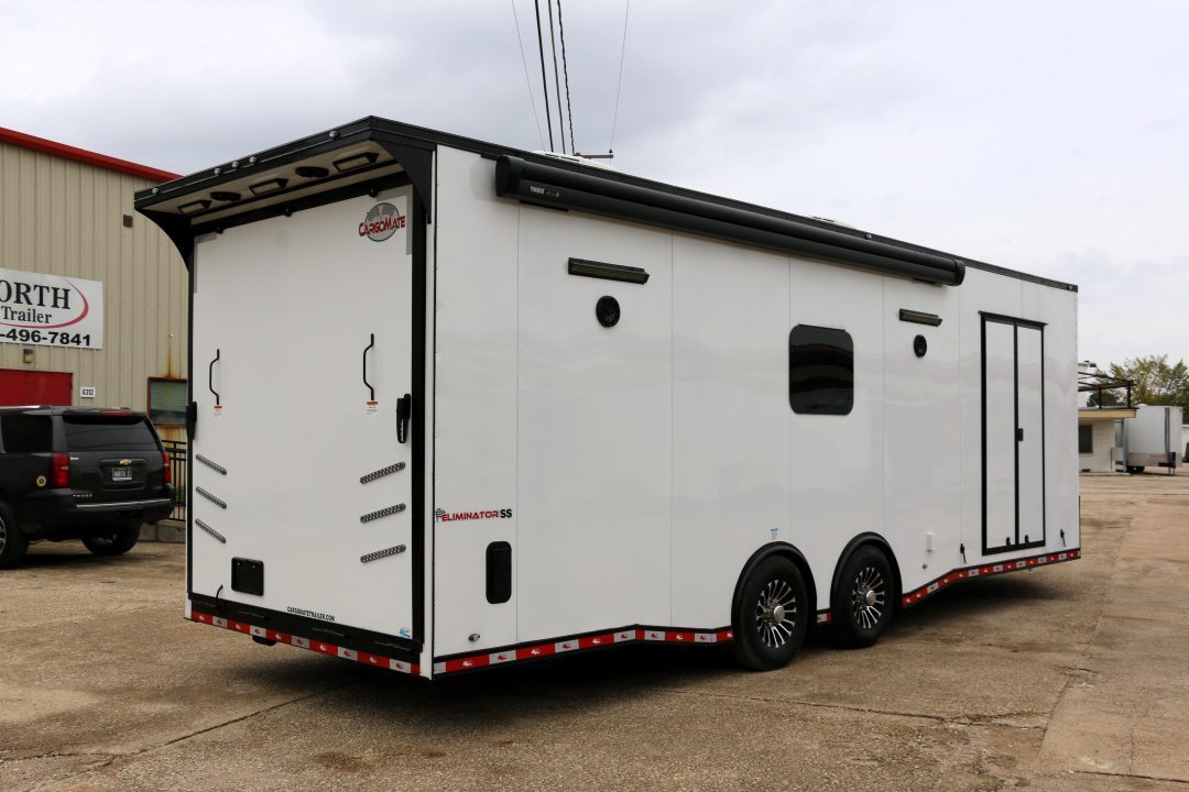 New 2026 Cargo Mate 26FT RACE TRAILER W/ DRIVE OVER RAMPS
