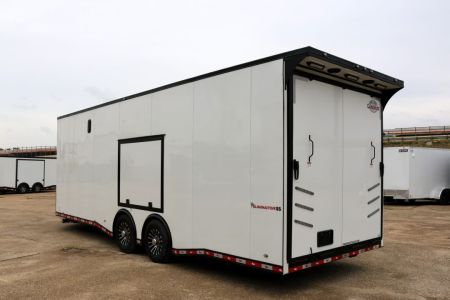 New 2026 Cargo Mate 26FT RACE TRAILER W/ DRIVE OVER RAMPS