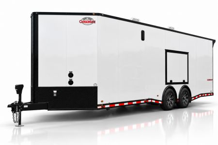 New 2026 Cargo Mate 26FT RACE TRAILER W/ DRIVE OVER RAMPS