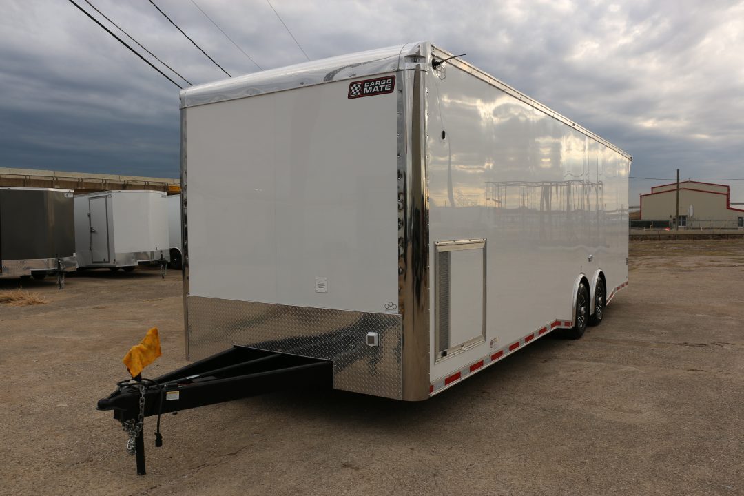 New 28' NOS Package Race Trailer W/ .080 Polycore