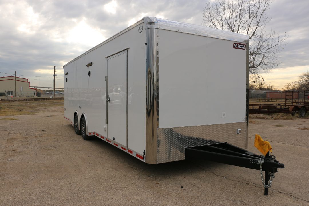 New 28' NOS Package Race Trailer W/ .080 Polycore