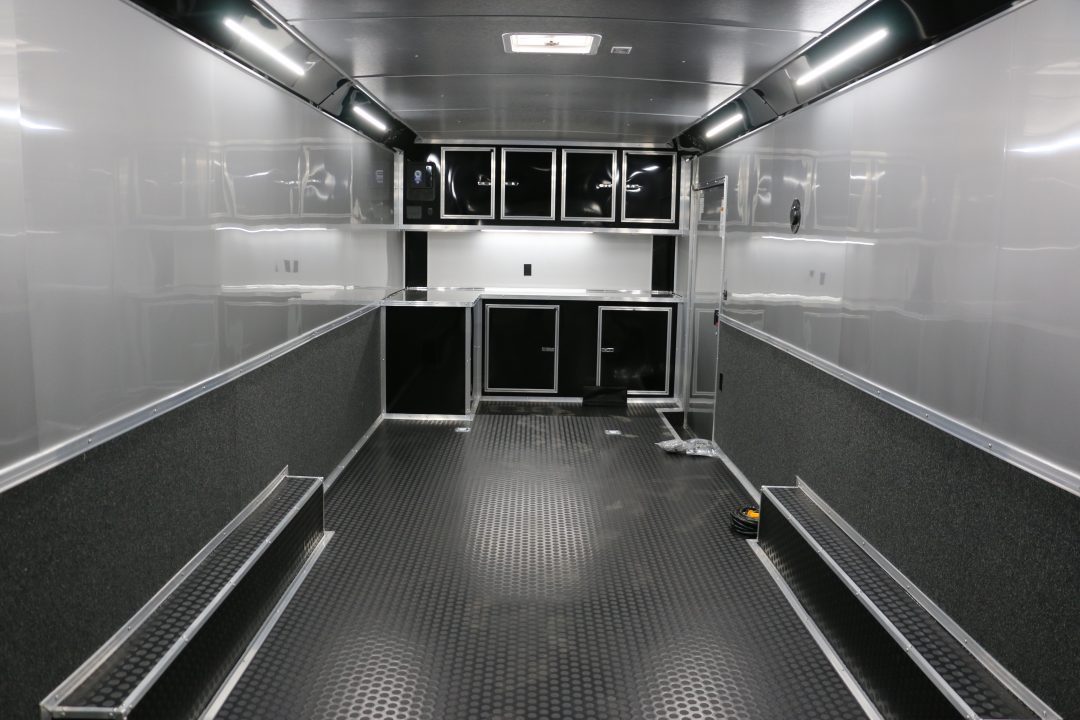 New 28' NOS Package Race Trailer W/ .080 Polycore