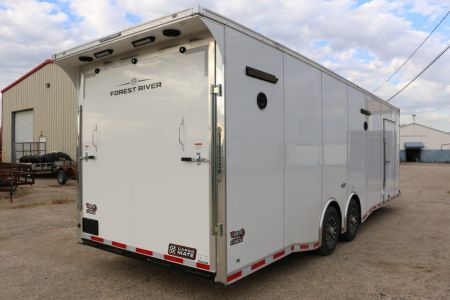 New 28' NOS Package Race Trailer W/ .080 Polycore
