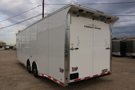 New 28' NOS Package Race Trailer W/ .080 Polycore