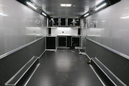 New 28' NOS Package Race Trailer W/ .080 Polycore