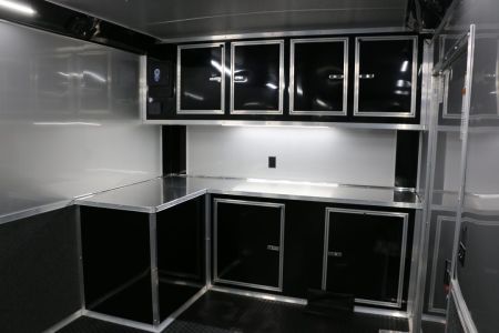 New 28' NOS Package Race Trailer W/ .080 Polycore