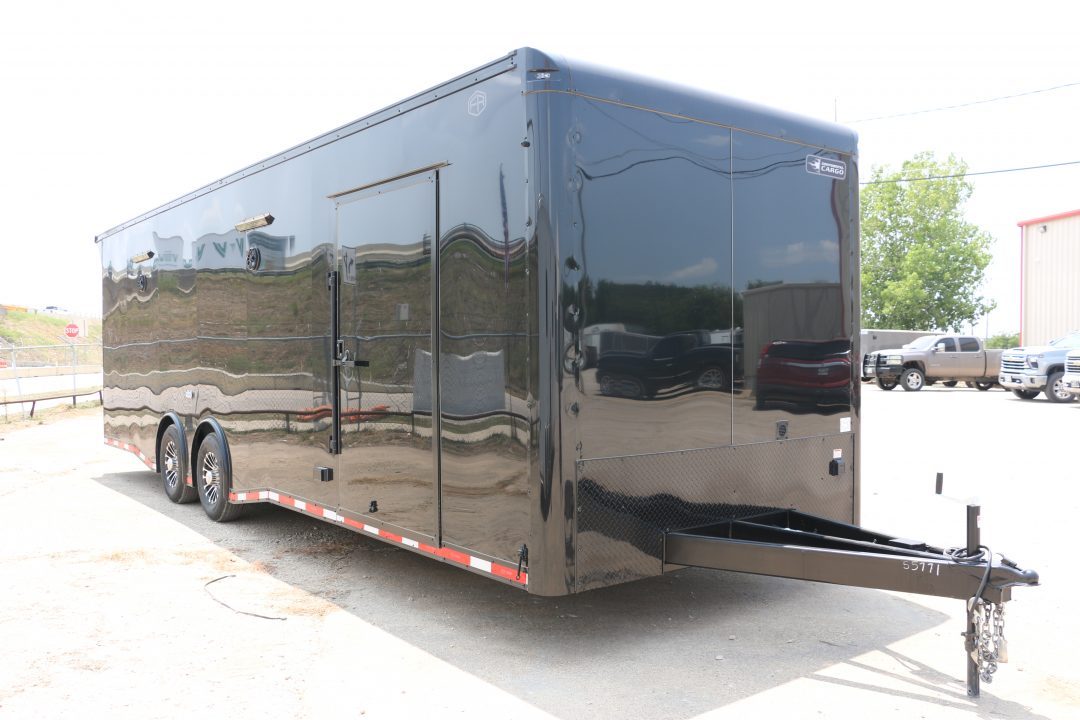 New 28' NOS Package Race Trailer W/ .080 Polycore