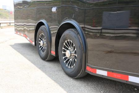 New 28' NOS Package Race Trailer W/ .080 Polycore