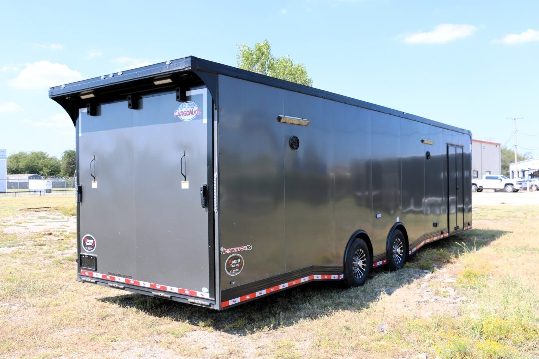 New 32 ft. Eliminator Super Stock Racer Package trailer with Sound System