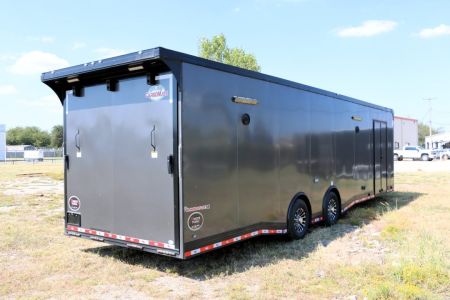 New 32 ft. Eliminator Super Stock Racer Package trailer with Sound System