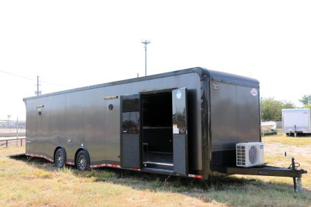 New 32 ft. Eliminator Super Stock Racer Package trailer with Sound System