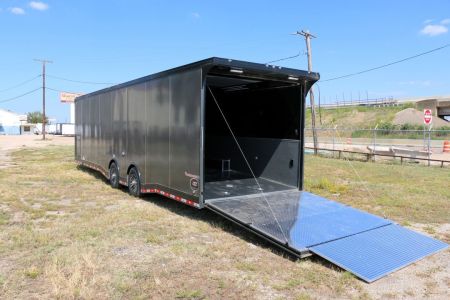 New 32 ft. Eliminator Super Stock Racer Package trailer with Sound System