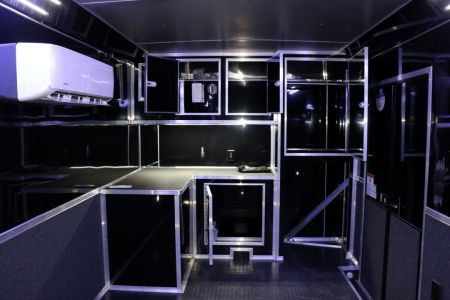 New 32 ft. Eliminator Super Stock Racer Package trailer with Sound System