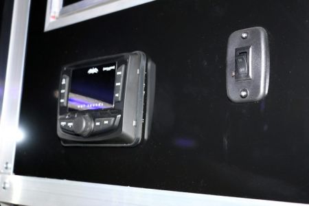 New 32 ft. Eliminator Super Stock Racer Package trailer with Sound System