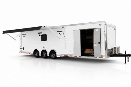 New 2026 Cargo Mate 34FT ELIMINATOR SS W/BATHROOM, MINI SPLIT, AWNING, AND MORE!!