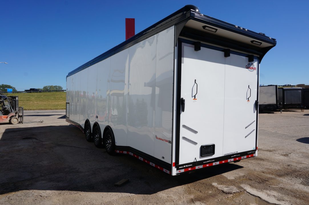 New 34FT Finished Out Race Trailer ST# SOLD