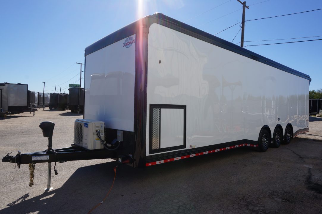 New 34FT Finished Out Race Trailer ST# SOLD