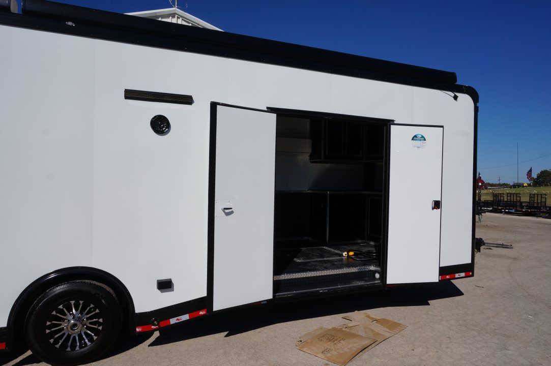 New 34FT Finished Out Race Trailer ST# SOLD