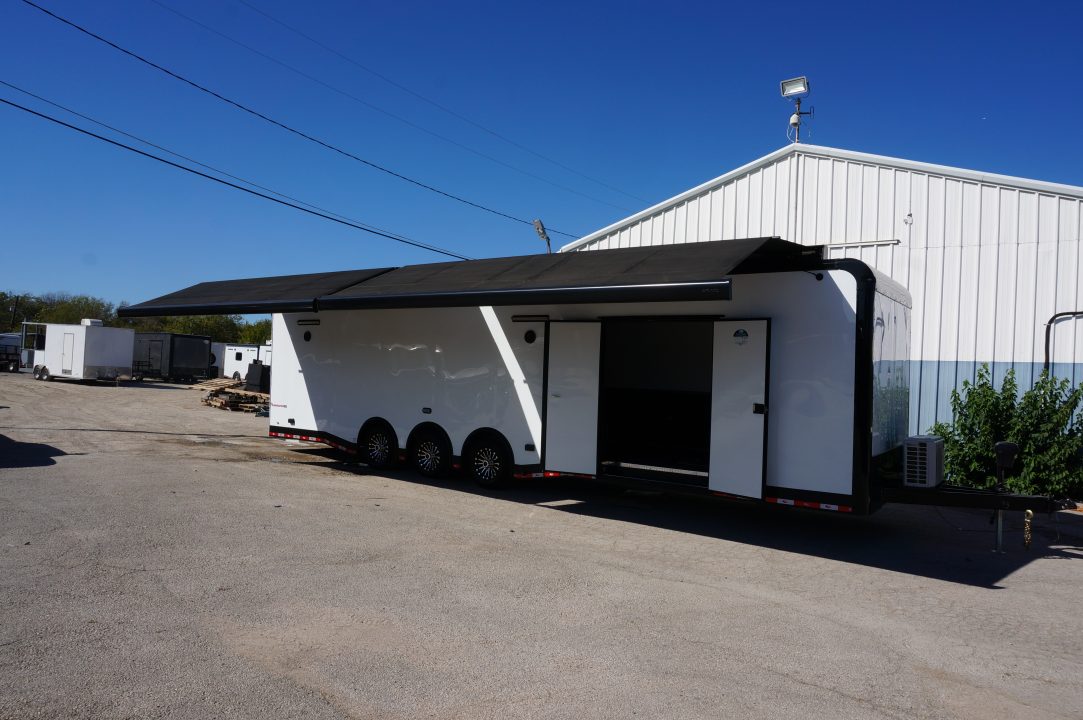 New 34FT Finished Out Race Trailer ST# SOLD