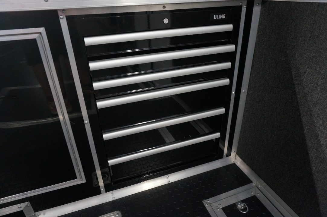 New 34FT Finished Out Race Trailer ST# SOLD