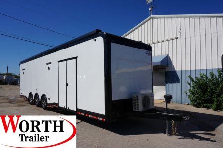New 34FT Finished Out Race Trailer ST# SOLD