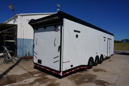 New 34FT Finished Out Race Trailer ST# SOLD