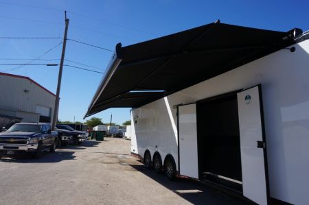 New 34FT Finished Out Race Trailer ST# SOLD