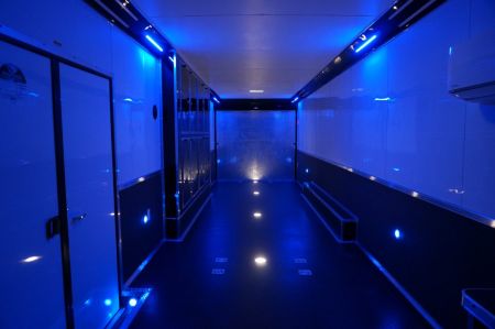 New 34FT Finished Out Race Trailer ST# SOLD