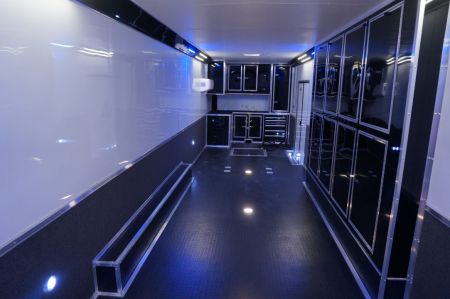 New 34FT Finished Out Race Trailer ST# SOLD