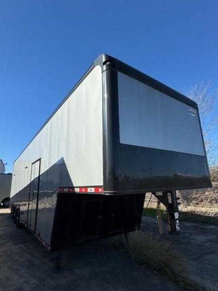 New 38' Gooseneck Super Stock Sprint Car Trailer ST# SOLD