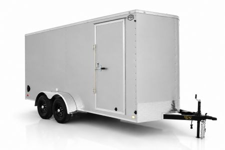 New 2027 Cargo Mate 7X16 LEE SEMI SCREWLESS W/5.2K AXLES Cargo / Enclosed Trailer