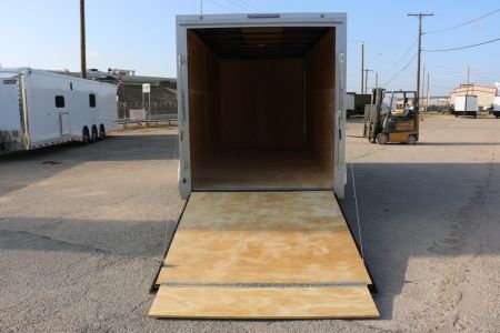 New 2027 Cargo Mate 7X16 LEE SEMI SCREWLESS W/5.2K AXLES Cargo / Enclosed Trailer
