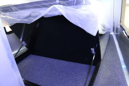 New 2026 Cargo Mate 8.5 X 44 ELIMINATOR SS RACE TRAILER W/ BATH, BED AND MUCH MORE