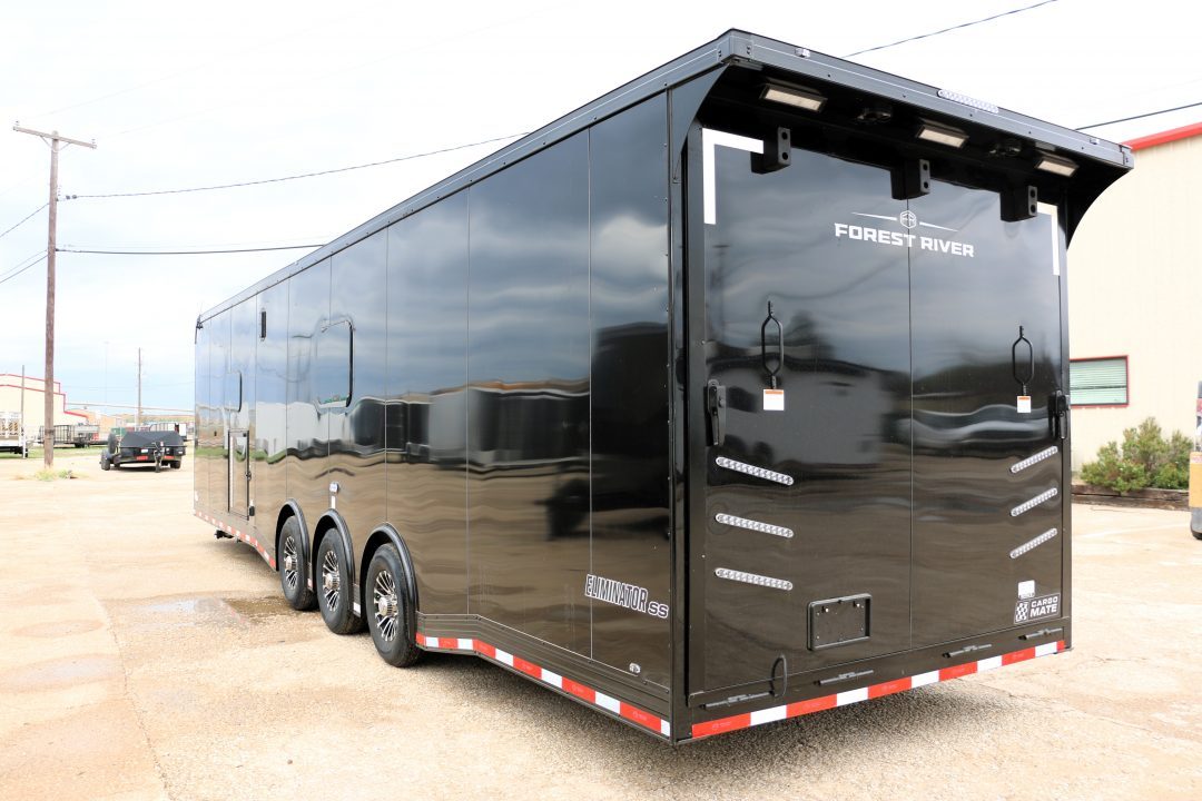 New 2026 Cargo Mate 8.5"x34' ELIMINATOR SS W/BATHROOM, MINI SPLIT, AWNING AND MORE!