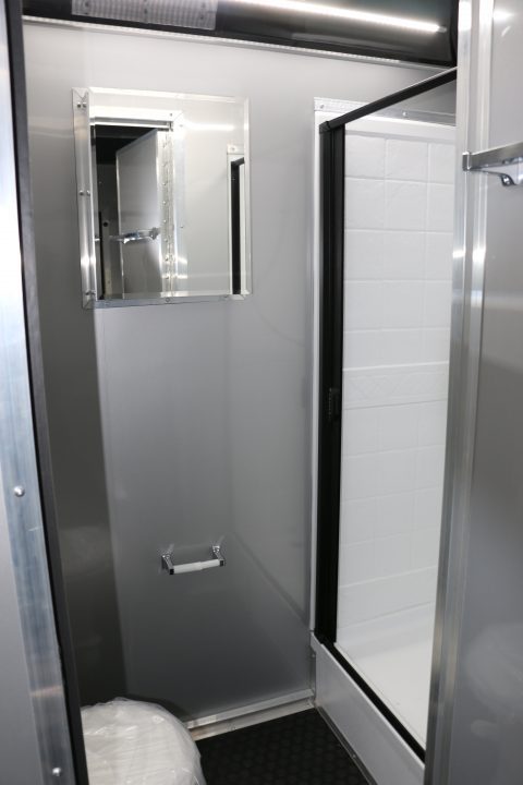 New 2026 Cargo Mate 8.5"x34' ELIMINATOR SS W/BATHROOM, MINI SPLIT, AWNING AND MORE!