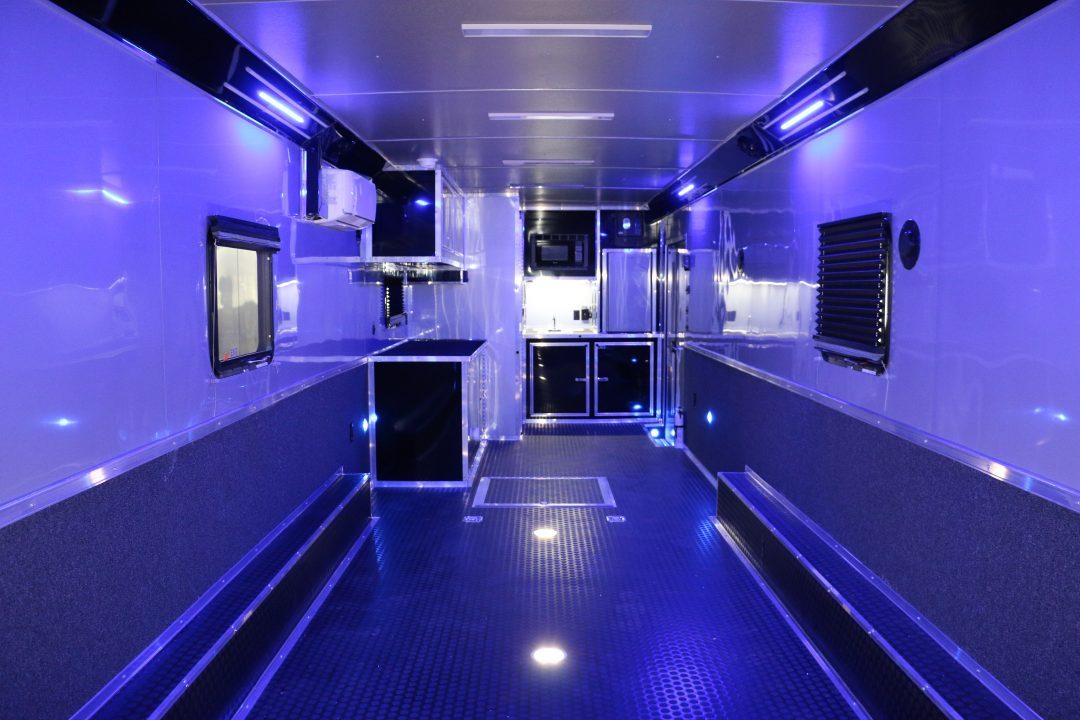 New 2026 Cargo Mate 8.5"x34' ELIMINATOR SS W/BATHROOM, MINI SPLIT, AWNING AND MORE!