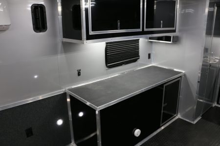 New 2026 Cargo Mate 8.5"x34' ELIMINATOR SS W/BATHROOM, MINI SPLIT, AWNING AND MORE!