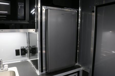 New 2026 Cargo Mate 8.5"x34' ELIMINATOR SS W/BATHROOM, MINI SPLIT, AWNING AND MORE!