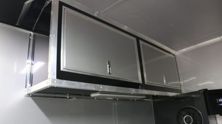 New 2026 Cargo Mate 8.5' X 44' GOOSENECK RACE CAR TRAILER W/ LIVING QUARTERS
