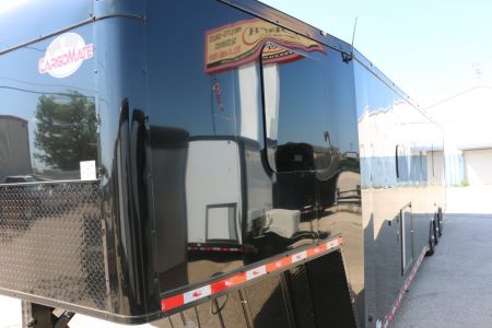 New 2026 Cargo Mate 8.5'X44' GOOSENECK RACE TRAILER W/ BATHROOM