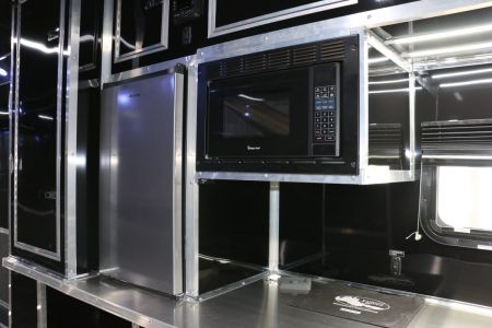 New 2026 Cargo Mate 8.5'X44' GOOSENECK RACE TRAILER W/ BATHROOM